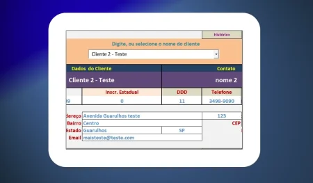 Baixar a Planilha de Cadastro de Clientes pronta para usar