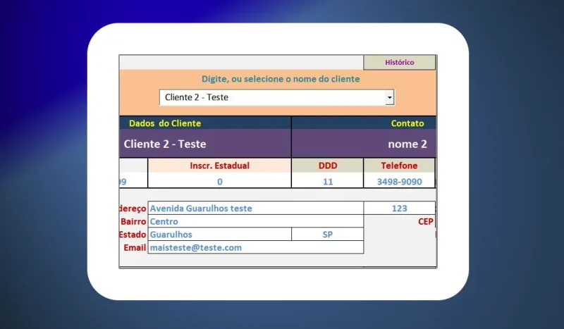 Baixar a Planilha de Cadastro de Clientes pronta para usar