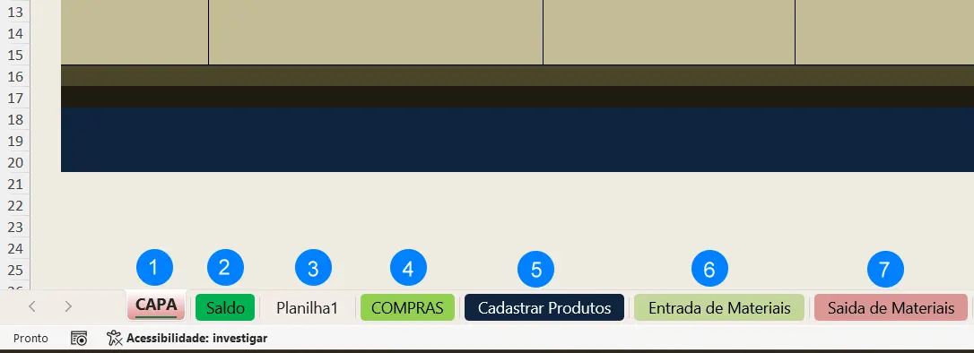 Trabalhando com Múltiplas Planilhas