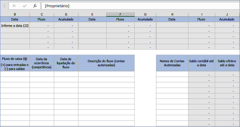 Planilhas de Excel para Controle de Estoque Fluxo de Caixa Orçamentos