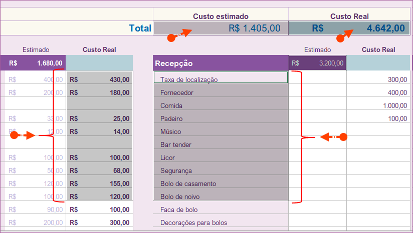 Selecionar Intervalos de Células