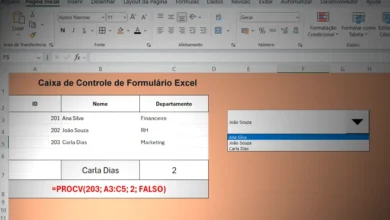 Adicionar Uma Caixa de Combinação e Controle de Formulário