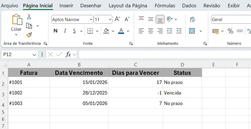 Funções Básicas de Data