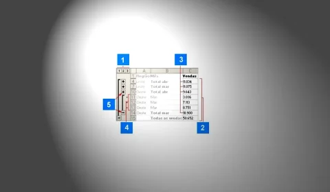 Organizar Dados em uma Estrutura de Tópicos na Planilha Excel