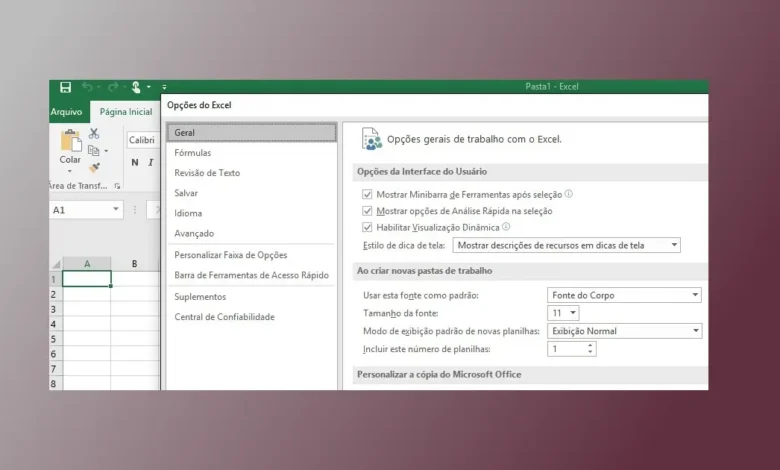 Adicionar ou Remover um Suplemento de Automação no Excel
