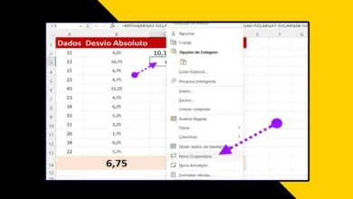 Adicionar um Comentário na Planilha de Excel