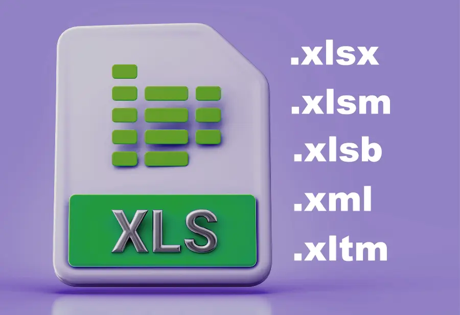 Formatos de Arquivo do Excel