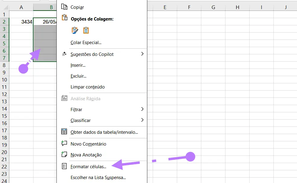 Como Converter Números Seriais em Datas Usando Formatação