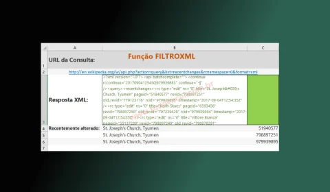 Função FILTROXML