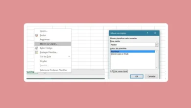 Cópia de uma Planilha de Excel