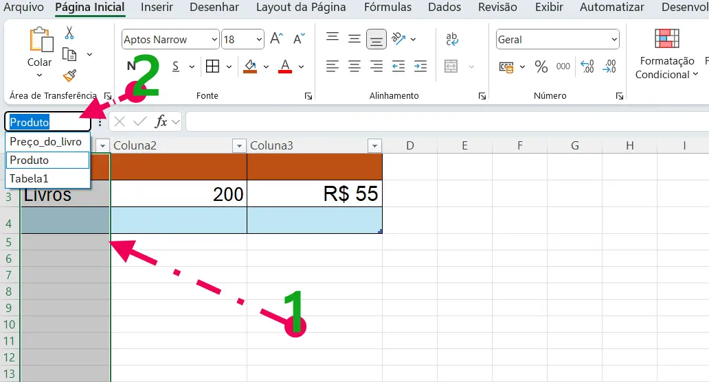 Como Criar Nomes Definidos de Forma Simples
