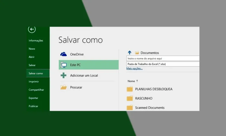 Como Salvar Pasta de Trabalho Excel? Guia Completo!
