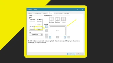 Como Alterar a Largura das Bordas de Célula no Excel