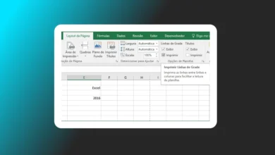 Imprimir Linhas de Grade em uma Planilha de Excel