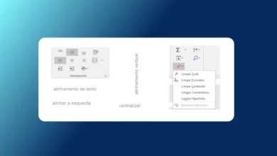 Alterar o Alinhamento do Texto na Planilha de Excel