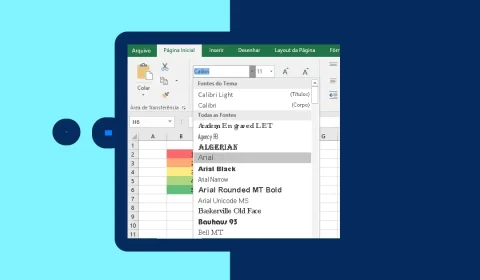 Alterar a Fonte na Célula da Planilha de Excel