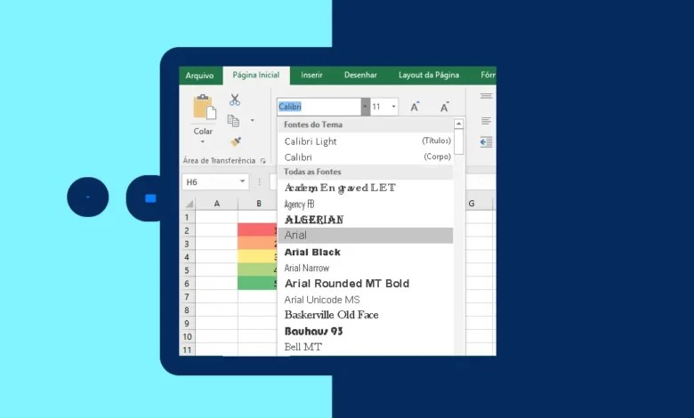 Alterar a Fonte na Célula da Planilha de Excel
