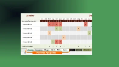 Como Agrupar e Desagrupar Planilhas de Excel