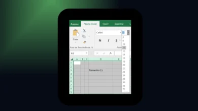 Alterar o Tamanho da Fonte em uma Planilha de Excel