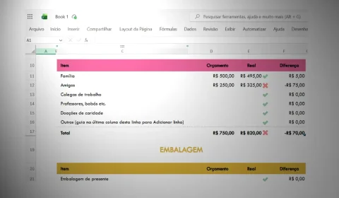 Editar Planilhas de Excel no Navegador