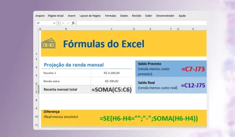 Exemplos e Informações sobre Fórmulas do Excel