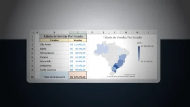 Criar um Gráfico de Mapa no Excel