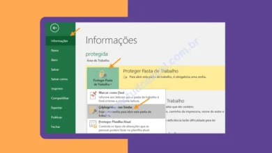 Proteger Pasta de Trabalho com Excel