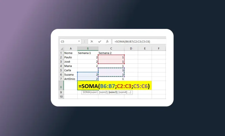 Como Usar o Assistente de AutoSoma no Excel