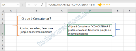 Concatenar Células no Excel