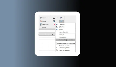 Localizar Células da Planilha com Formatos Condicionais