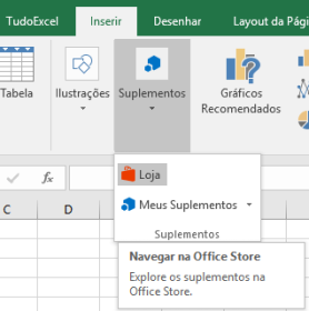 Inserir suplementos do Office