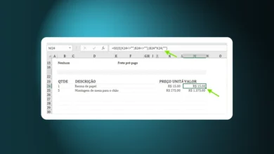 Copiar Fórmulas para Células Subsequentes no Excel