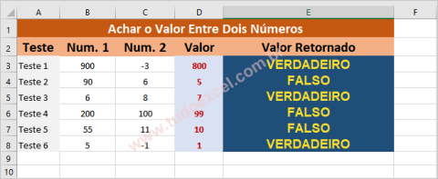 Dois valores no Excel