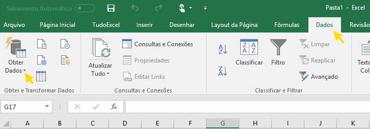 Importar Dados de Outras Fontes Para o Excel