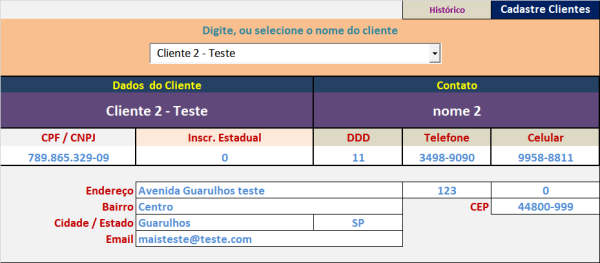 Pesquisar Clientes
