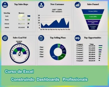 Curso de Excel Construindo Dashboards Profissionais