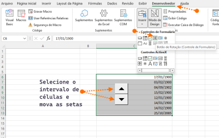 Como saber quantos dias tem entre duas datas na planilha de Excel