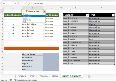 criar listas numeradas no Excel