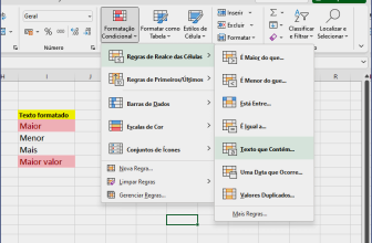 Como usar formatação condicional no Excel