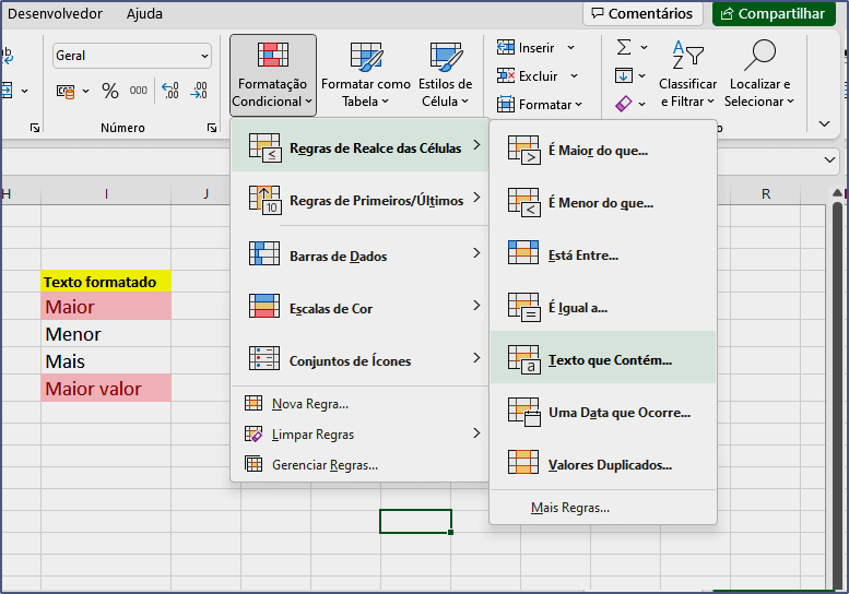 Como usar formatação condicional no Excel