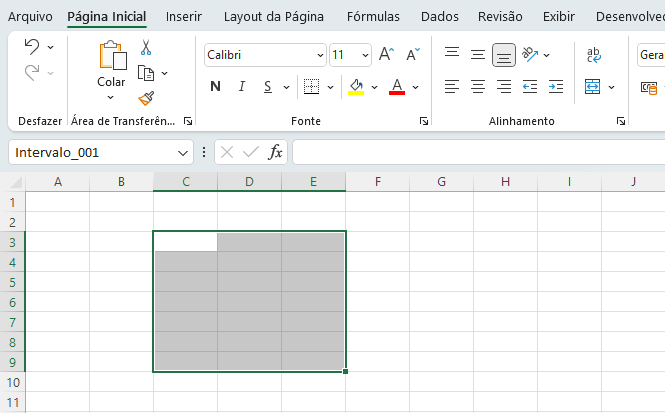 Intervalo_001 no Excel