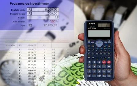 Planilha para calcular o rendimento da poupança no Excel