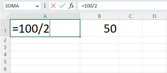 Como Dividir no Excel: Somar Subtrair Multiplicar