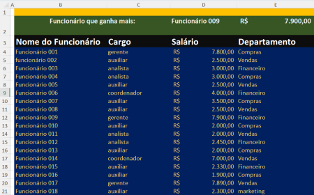 remover nomes repetidos no Excel