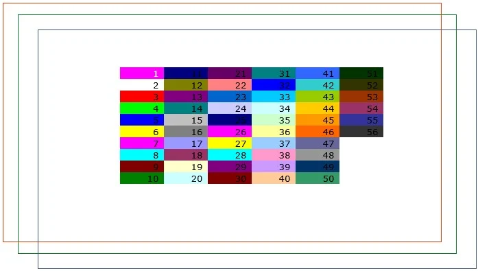 Usando Índice de Cores do VBA