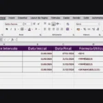 Como Criar Intervalos de Datas no Excel