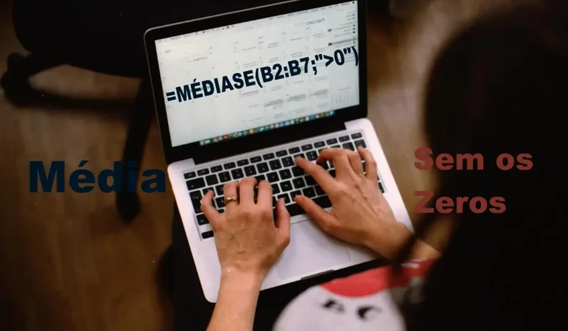 Obter a Média Excluindo Zeros no Excel
