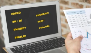 Valores de Erro no Excel