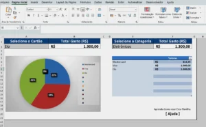 Planilha Para Controle de Cartões de Crédito