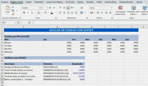 Como Usar a Função DESLOC no Excel